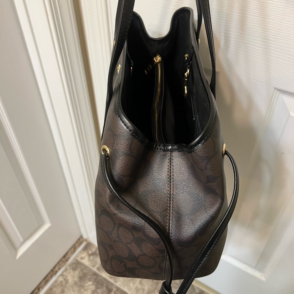 Coach brown shoulder bag - Picture 3 of 8
